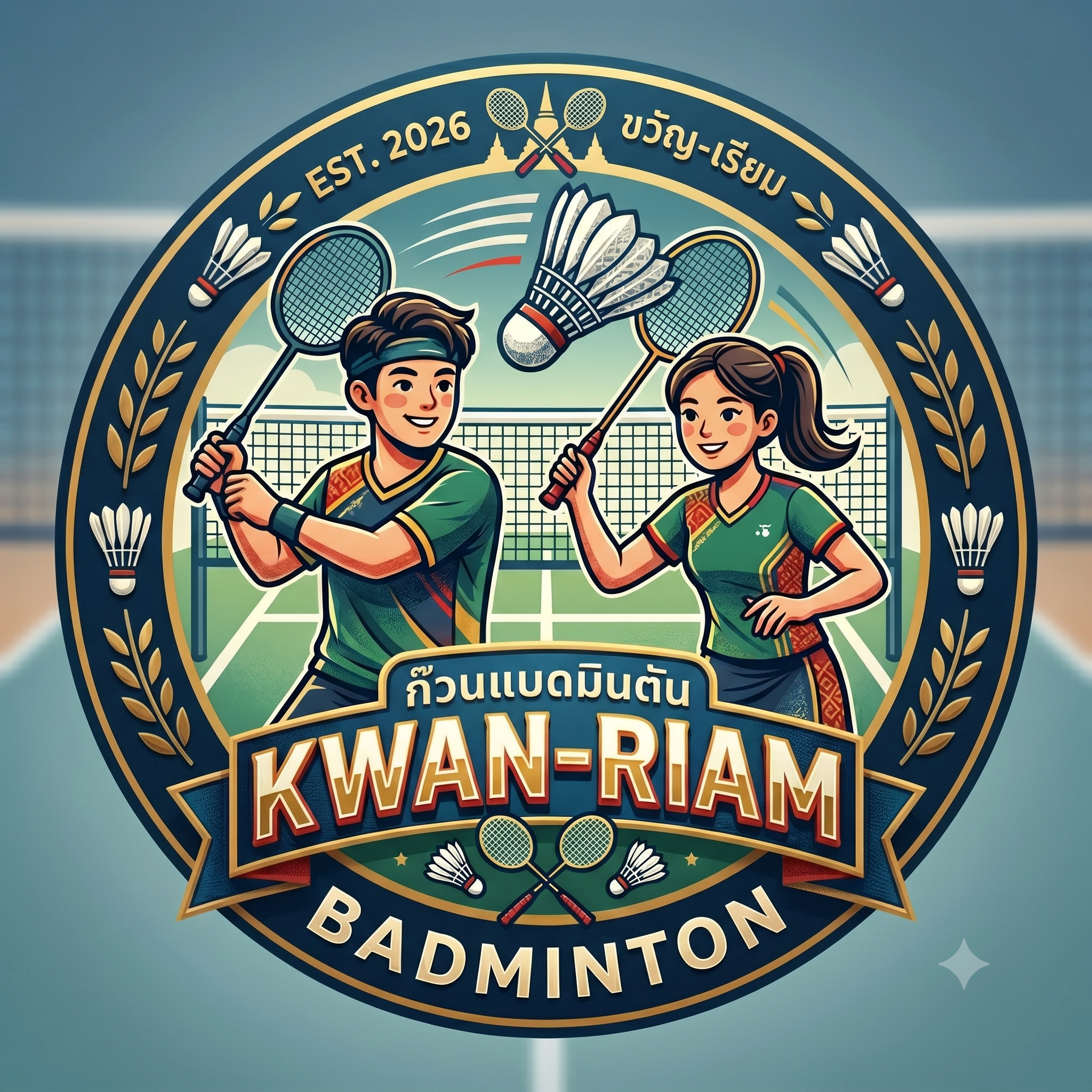 รูปโปรไฟล์ก๊วน KWAN-RIAM BADMINTON